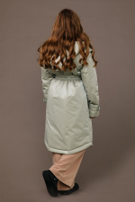 Пальто для девочки GnK Р.Э.Ц. С-763 превью фото
